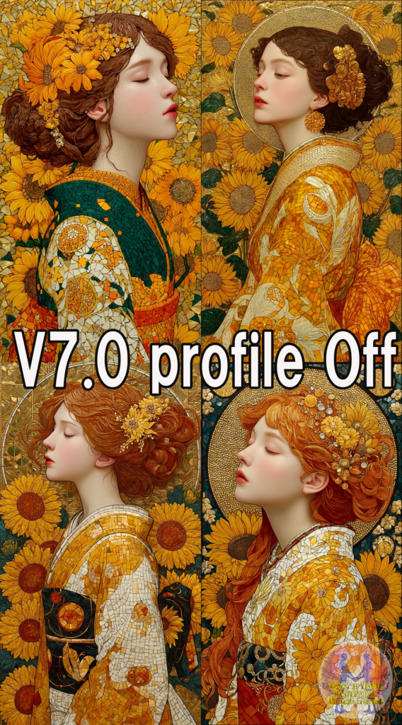 MidJourney V7.0とプロファイルモード：比較分析と技術的進化