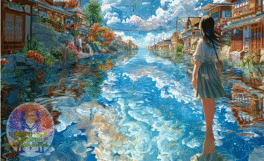 光希まさとの徒然草「徒然草 現代篇 －雲映る水郷の少女」１６１