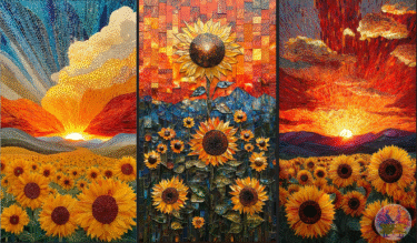 光希まさとの徒然草「徒然草 現代篇 暑い夏とひまわりの輝き—ゴッホとの時空を超えた対話」１９３