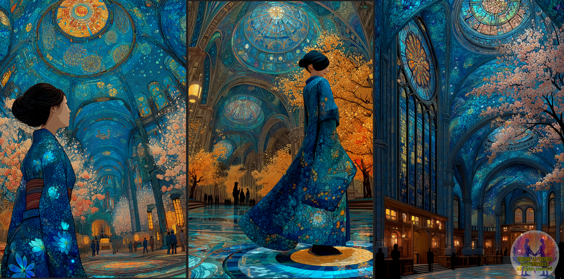 光希まさとの徒然草「徒然草 現代篇 光と音の癒し－ステンドグラスが